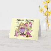 パーティープリンセス第3期Tシャツとギフト カード (黄色い花)