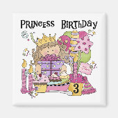 パーティープリンセス第3期Tシャツとギフト マグネット (正面)