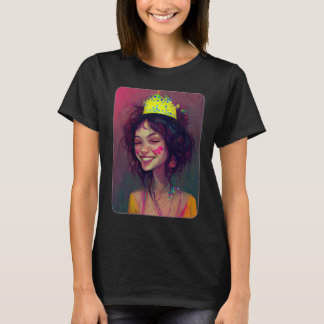 パーティープリンセス クラウン セレブレーション ファン ヘンパーティー Tシャツ