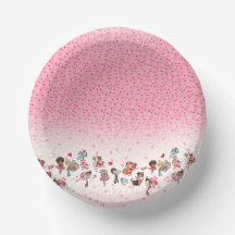 パーティープレートバレンタインデー