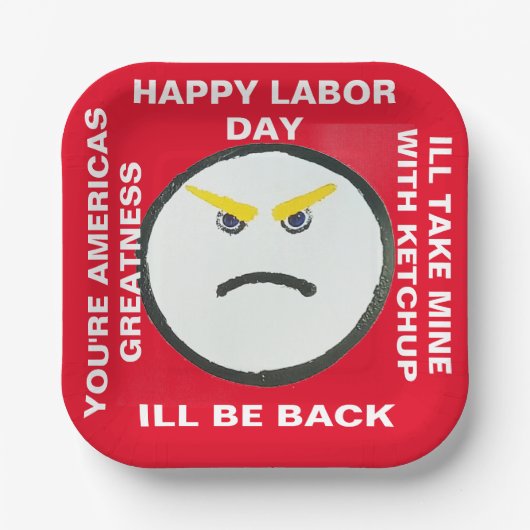 パーティープレート ペーパープレート (正面)