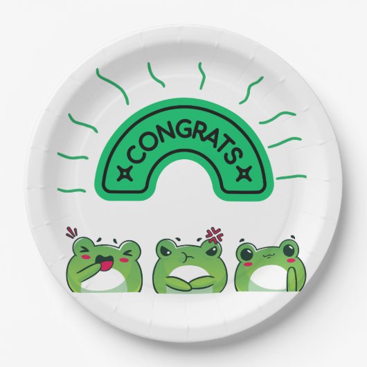 パーティープレート ペーパープレート (正面)