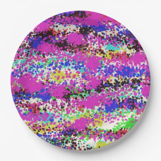 パーティープレートbyJP's アート Ware ペーパープレート (正面)
