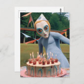 パーティープローブ風変わりとポストカおもしろいード ポストカード (正面/裏面)