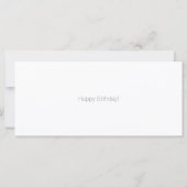 パーティーベアフラットカード (裏面)