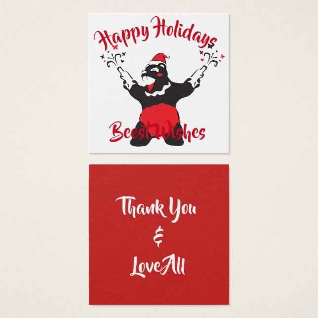 パーティーベアーサンキュー (正面&裏面)