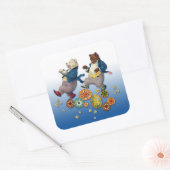 パーティーベアーシール スクエアシール (封筒)