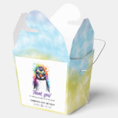 パーティーペンギンのサングラス子供の誕生日 フェイバーボックス (オープン)