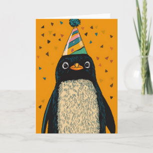 パーティーペンギン誕生日 カード
