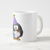 パーティーペンギン ジャンボコーヒーマグカップ (正面右)