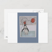 パーティーペンギン ポストカード (正面/裏面)