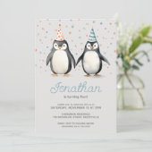 パーティーペンギン、子供の誕生日を渡り歩く 招待状 (スタンド正面)