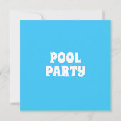 パーティーペンギン 招待状 (裏面)