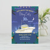 パーティーボート招待状 招待状 (スタンド正面)