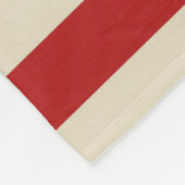 パーティーポップコーンストライプズ フリースブランケット (角)