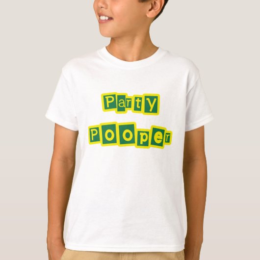 パーティーポーパー Tシャツ (正面)