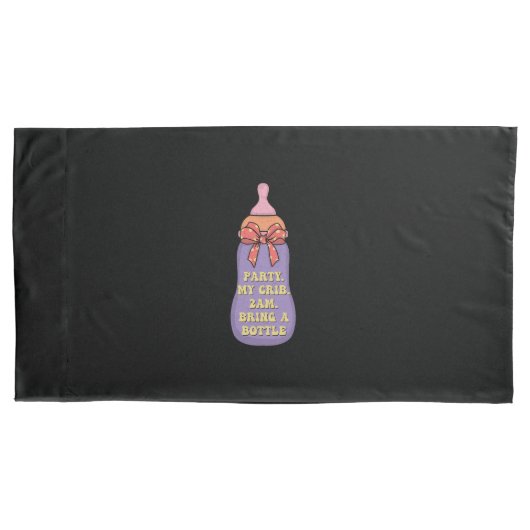 パーティーマイのベッド2amボトルを持ってくる 枕カバー (正面)