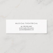 パーティーマスクアイコン スキニー名刺 (裏面)