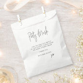 パーティーマスクゲスト顔マスク フェイバーバッグ (クリップ留めされた状態)