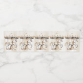 パーティーメリーゴーラウンドサーカスカーニバルビューティ ペットボトルラベル (シングルラベル)