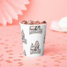 パーティーメルメイズ誕生日ピンク紙カップ 紙コップ