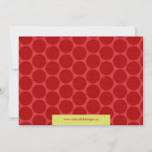 パーティーモンスター |少年の誕生日パーティーの招待 招待状 (裏面)