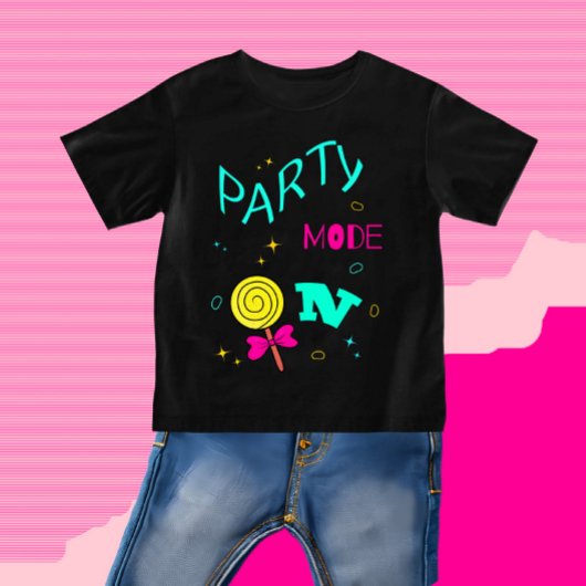 パーティーモードオン ベビーTシャツ