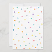 パーティーヤギ4th誕生日招待状 子供へ 招待状 (裏面)