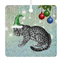 パーティーユキヒョウ格言ハットとオーナメント