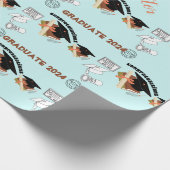 パーティーユニセックスシンプルラップ ラッピングペーパー (角)