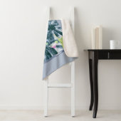 パーティーライツカクテルディスコボールパームズオンブルー シェルパブランケット (インサイチュ)