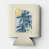 パーティーライトカクテルディスコボールパームオンイエロー 缶クーラー (裏面)