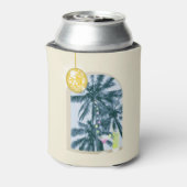 パーティーライトカクテルディスコボールパームオンイエロー 缶クーラー (缶裏面)