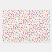 パーティーラッピング紙セット3 ラッピングペーパーシート (正面2)