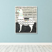 パーティーラマ キャンバスプリント (インサイチュ (ウッドフロア))