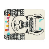 パーティーラマ – ポートレート マグネット (横)