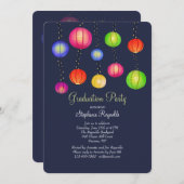 パーティーランタン 招待状 (正面/裏面)