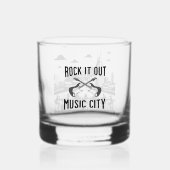 パーティーリキュールガラスナッシュビルバーパブスカイライン ウイスキーグラス (裏面)