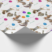 パーティーリス包装紙 ラッピングペーパー (角)