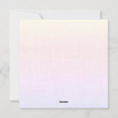 パーティーリス(自転車に乗る) シーズンカード (裏面)