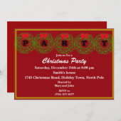 パーティーリースパーティの招待状 招待状 (正面/裏面)