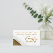 パーティーレンタルバルーン食器刃物用品 名刺 (スタンド正面)