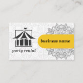 パーティーレンタル名刺 名刺 (正面)