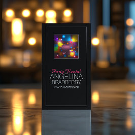 パーティーレンタル食器デコールバルーン用品 名刺