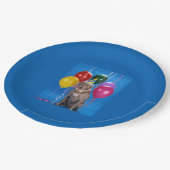 パーティーワイマランアドッグ紙プレート ペーパープレート (アングル)