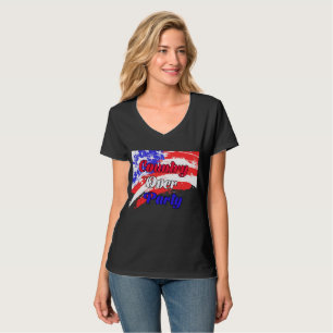 パーティー上の国 Tシャツ