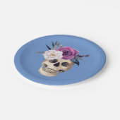 パーティー不気味ハロウィーン ペーパープレート (アングル)