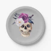 パーティー不気味ハロウィーン ペーパープレート (正面)