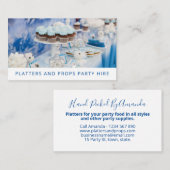 パーティー供給イベント採用 名刺 (正面/裏面)