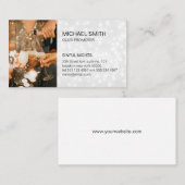 パーティー促進剤 | クラブオーナー | イベントプランナー 名刺 (正面/裏面)